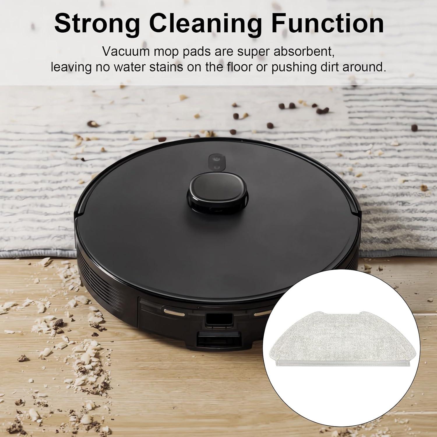 6 Paños de Mopa para Aspiradora Robot AIRROBO T20 - Repuestos