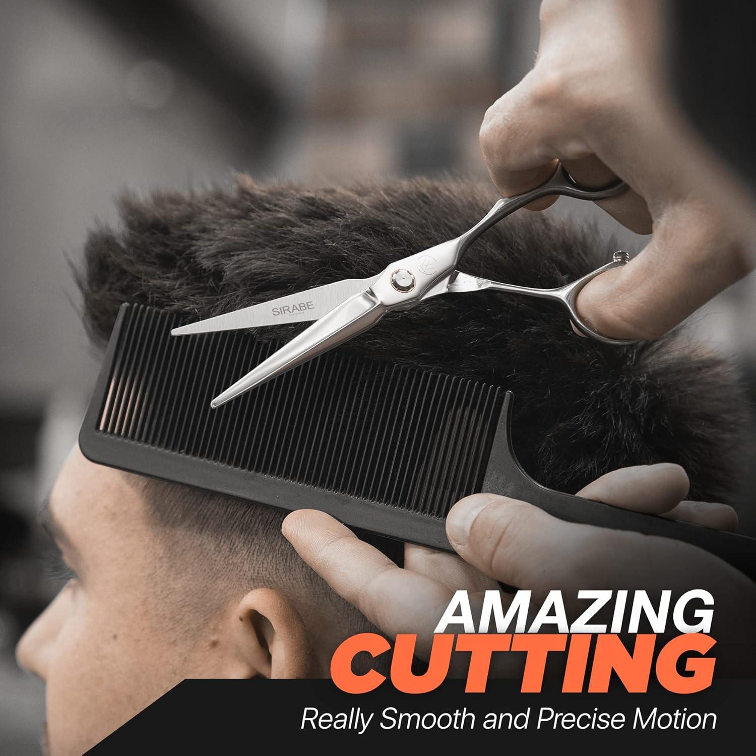 Tijeras de Corte de Cabello Sirabe - Acero Inoxidable 440C