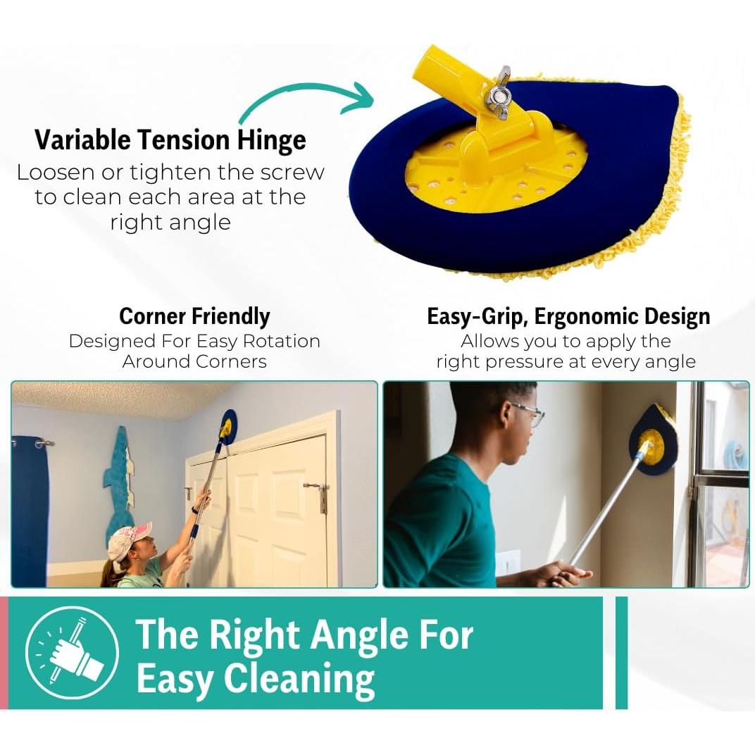 Limpiador de Paredes Extensible CHOMP 66-152 cm Microfibra