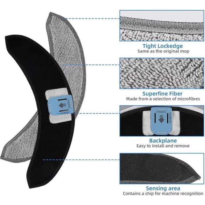 Accesorios de Repuesto kvatar para iRobot Roomba Combo j7+ j9+