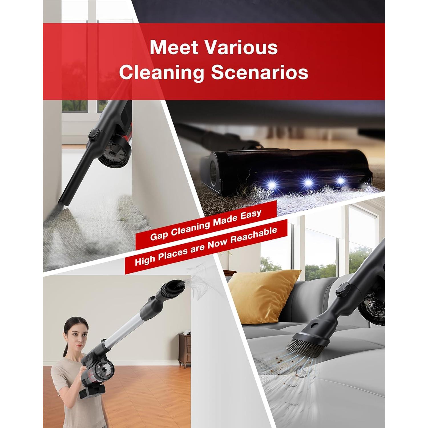 Yeedi C12 Combo Robot Vacuum + Mop Pads*2