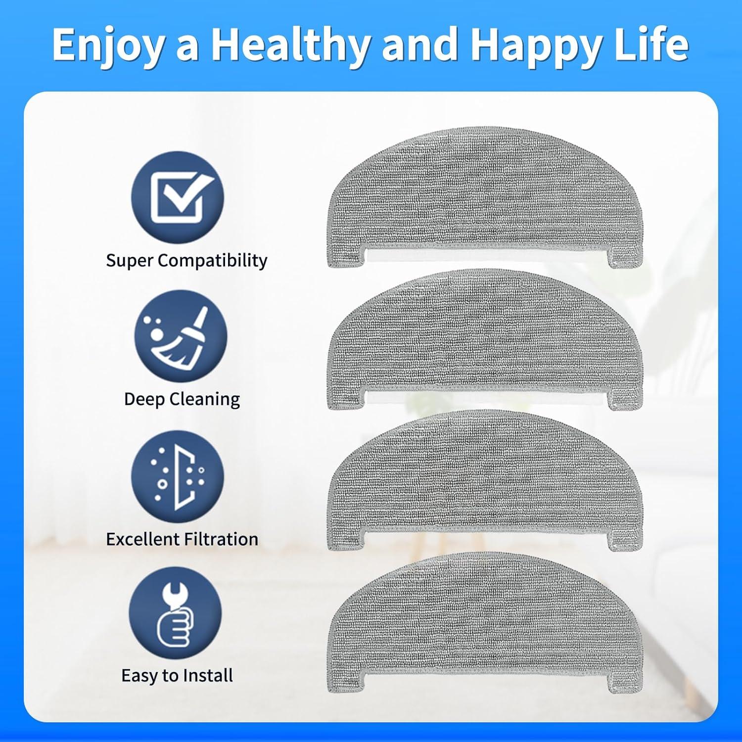 Kit de Repuestos Eufy G40/G40 Hybrid+ - Cepillos y Paños