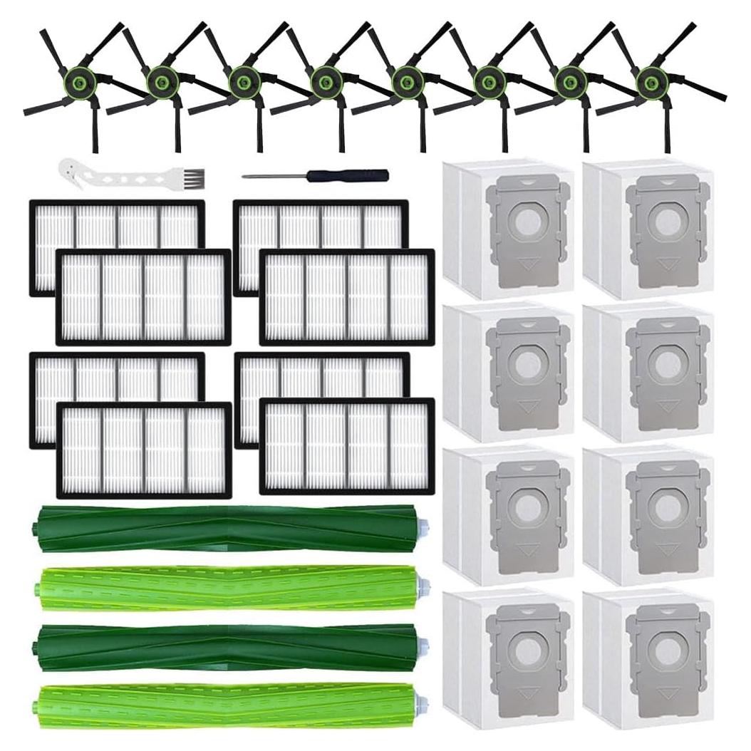 Paquete de Accesorios para iRobot Roomba S9 MIXEAL - 28 Piezas