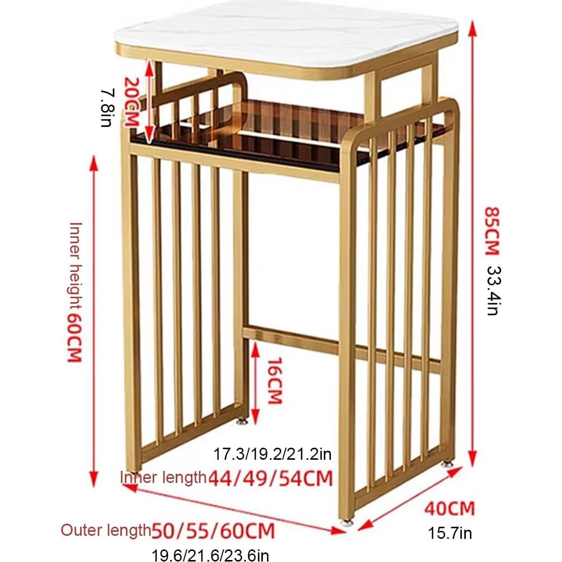 Gabinete de Almacenamiento para Robot Aspirador Nordivo 55x85cm