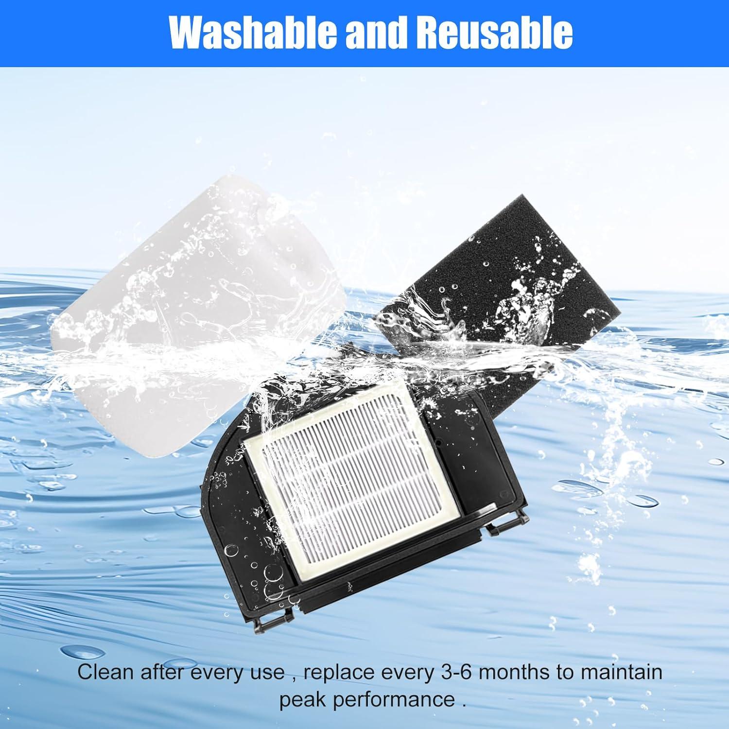 Piezas de Repuesto Shark AV2310AE - 14 Accesorios HEPA y Rodillo