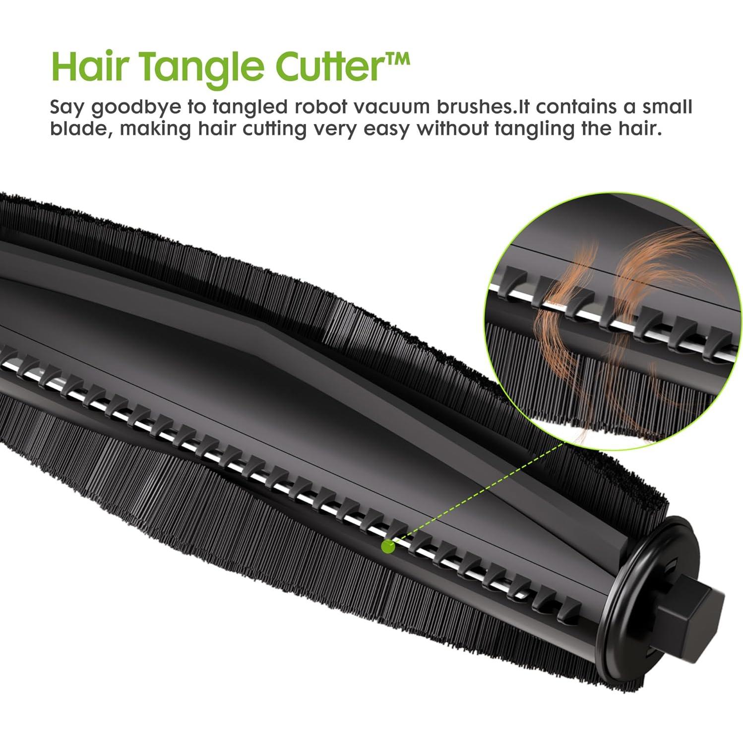 Cepillo Principal Cortador Tangle Cutter Extravis para Aspiradora Robot