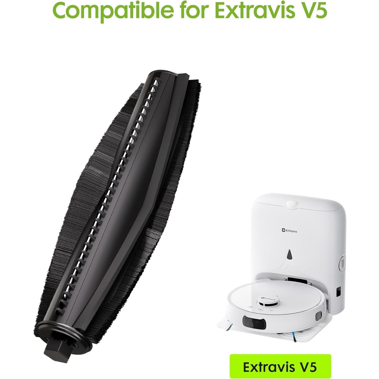 Cepillo Principal Cortador Tangle Cutter Extravis para Aspiradora Robot