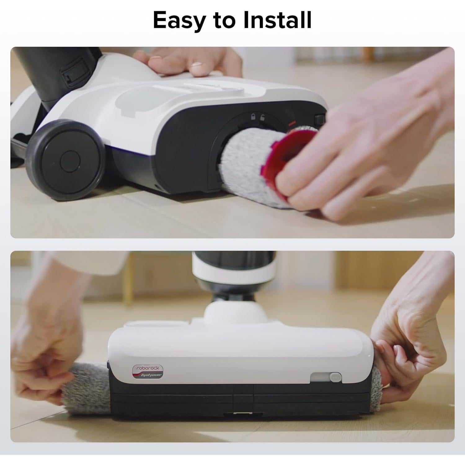 Kit de 3 Cepillos Suaves para Aspiradora Roborock Dyad Pro