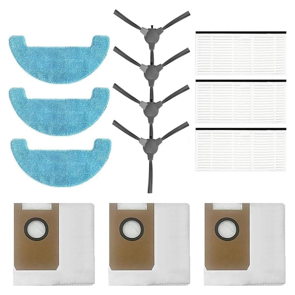 Kit de Accesorios 13 Piezas para Aspiradora Robot Loorow AT800