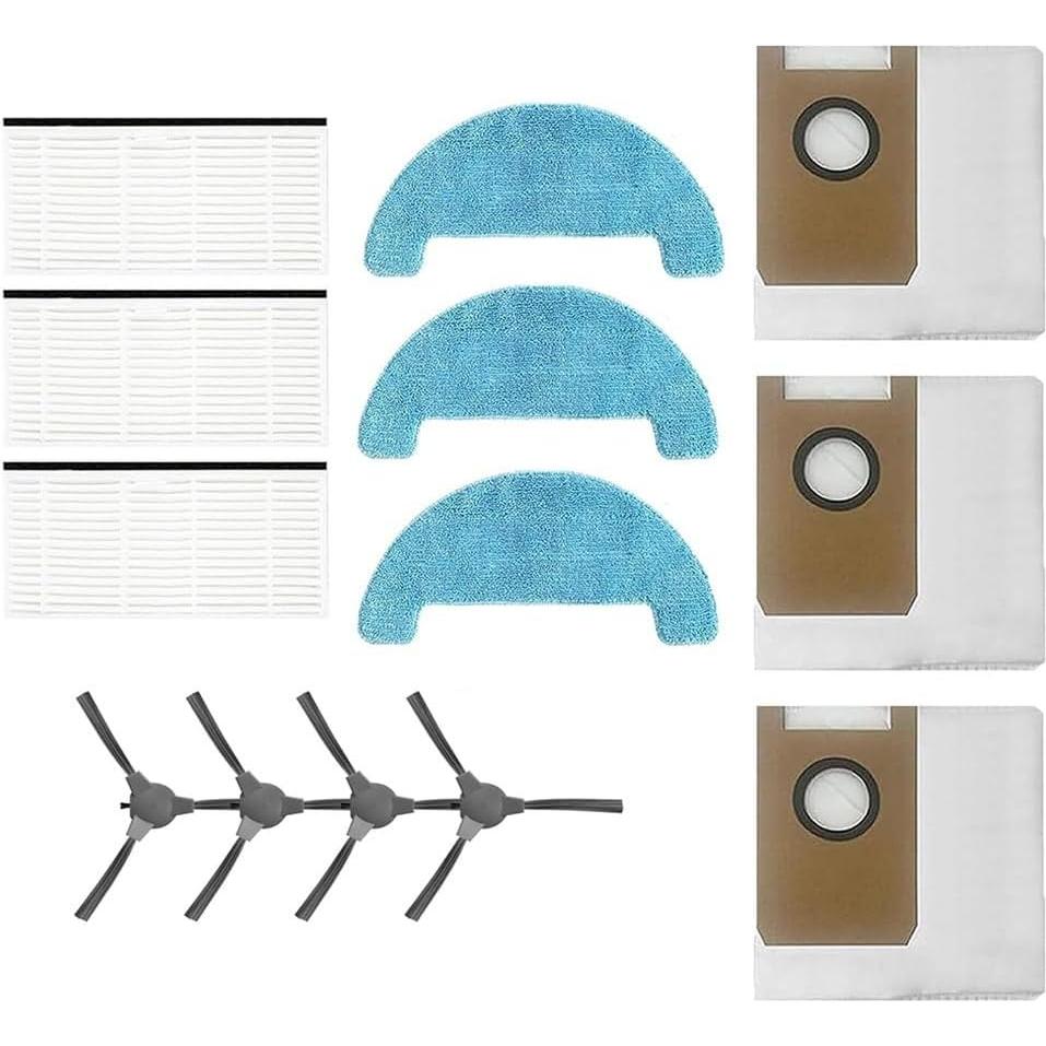 Kit de Accesorios 13 Piezas para Aspiradora Robot Loorow AT800