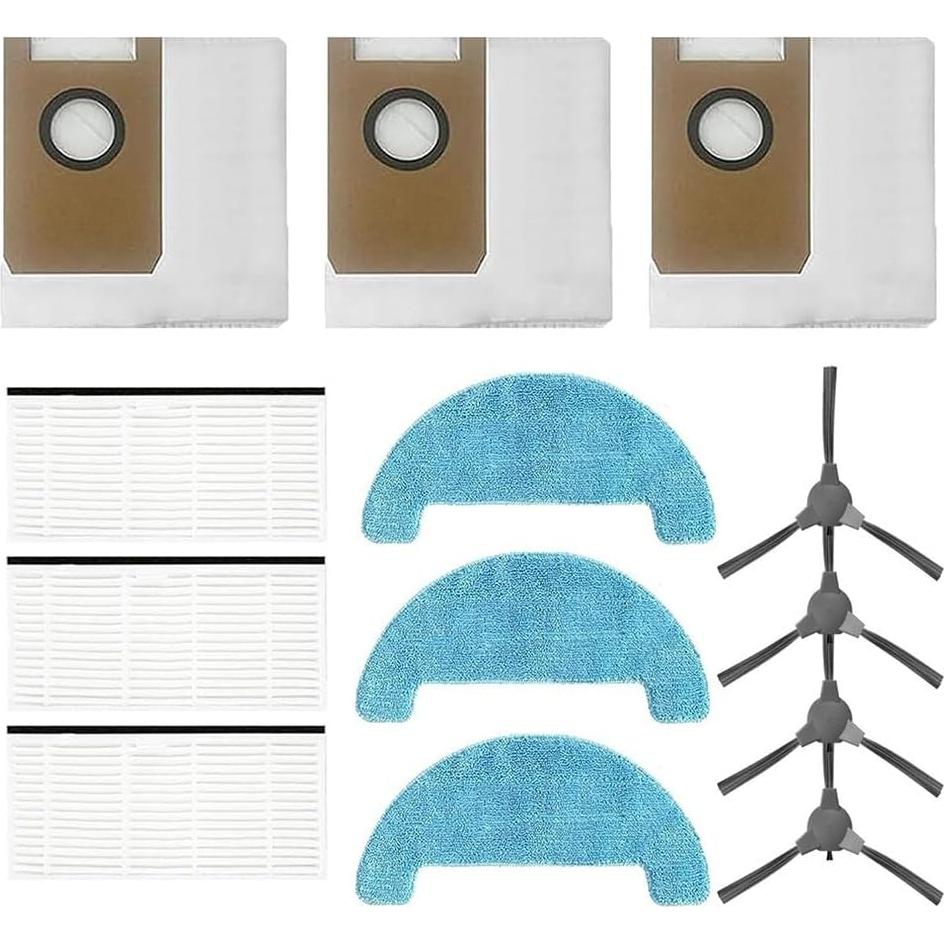 Kit de Accesorios 13 Piezas para Aspiradora Robot Loorow AT800