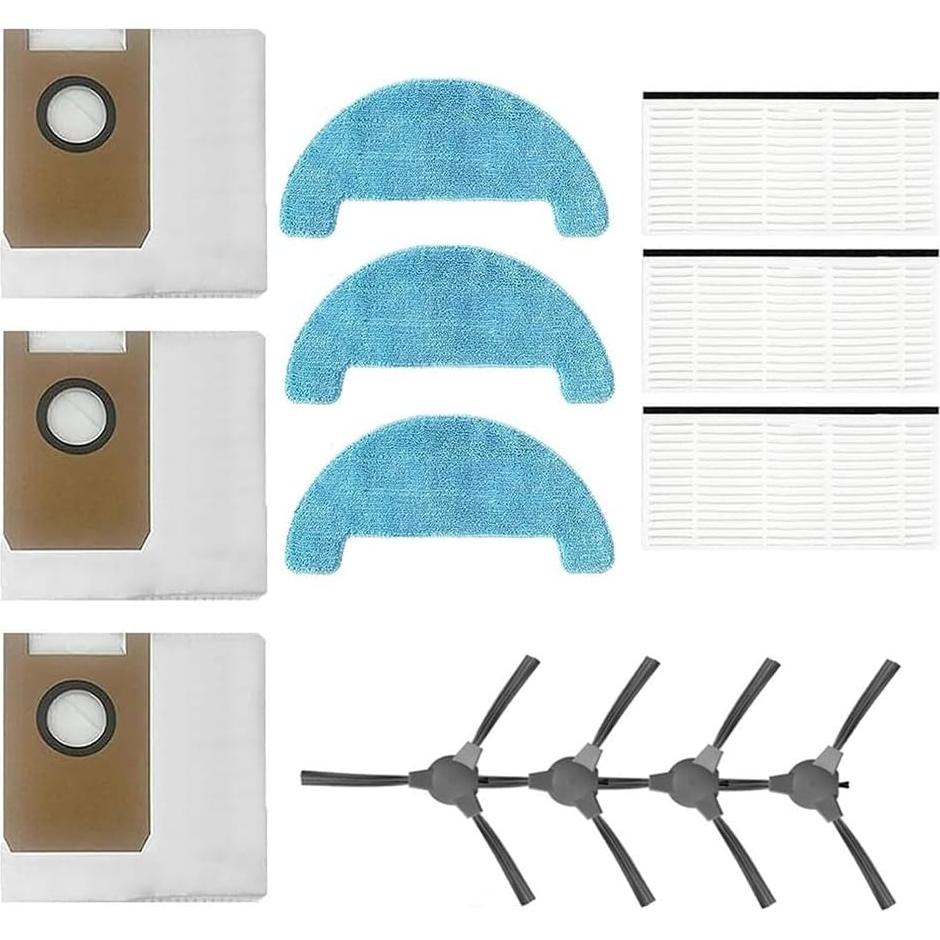 Kit de Accesorios 13 Piezas para Aspiradora Robot Loorow AT800