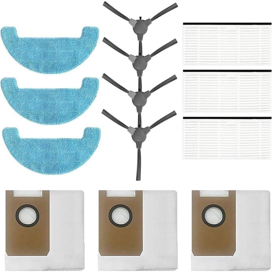 Kit de Accesorios 13 Piezas para Aspiradora Robot Loorow AT800