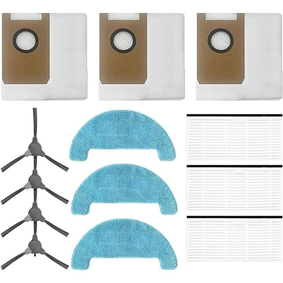 Kit de Accesorios 13 Piezas para Aspiradora Robot Loorow AT800