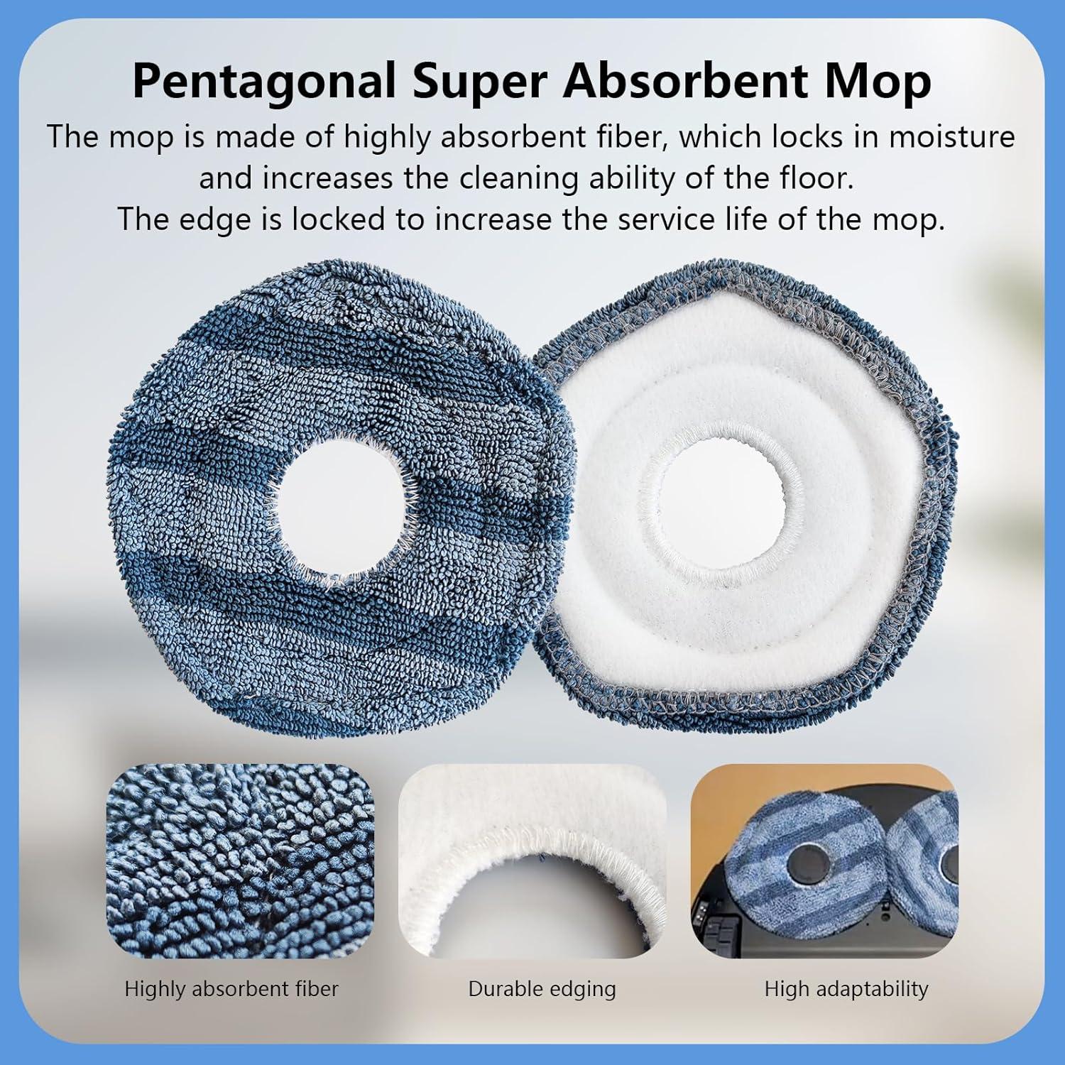 21 Piezas Accesorios iRobacc para Eufy X10 Pro Robótica