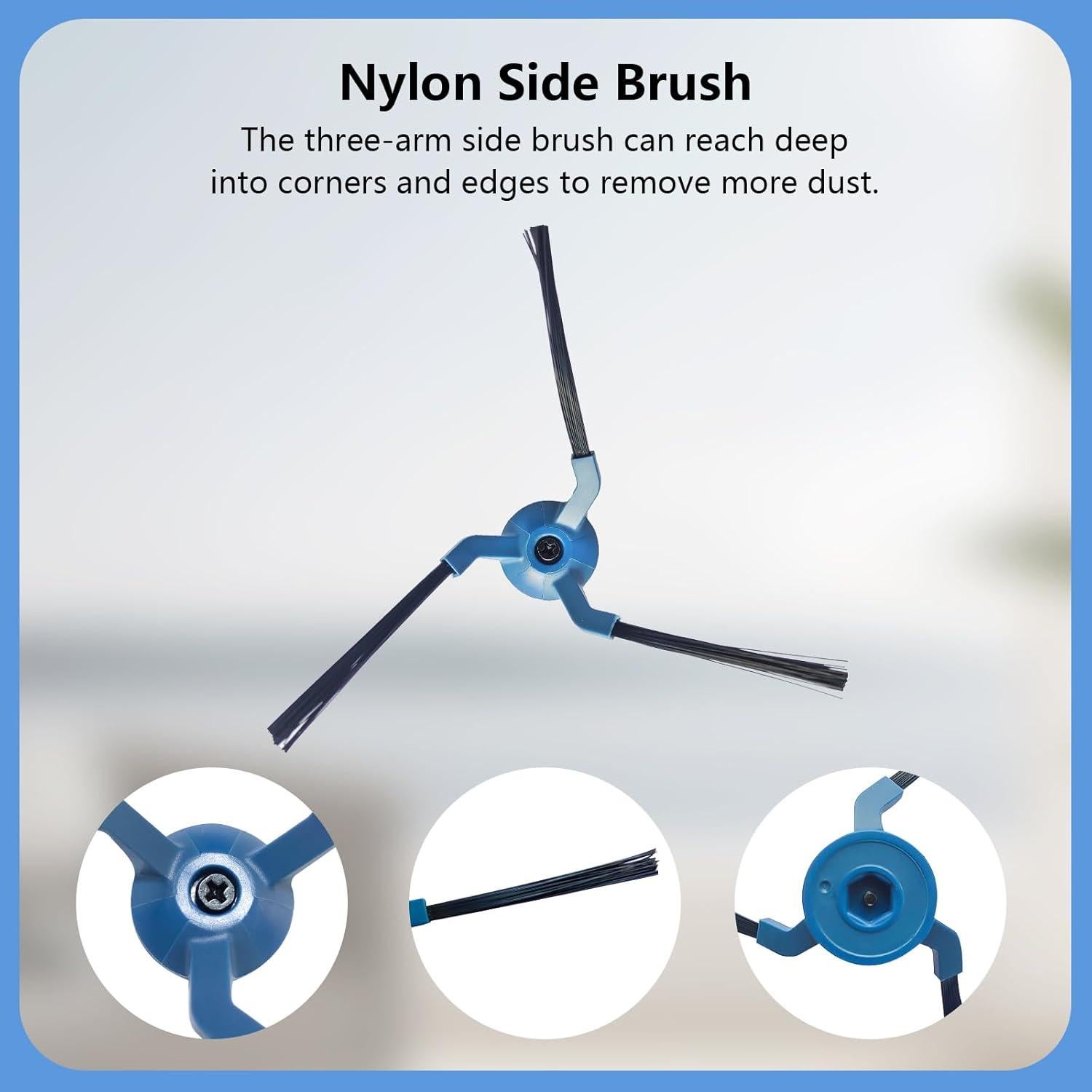 21 Piezas Accesorios iRobacc para Eufy X10 Pro Robótica