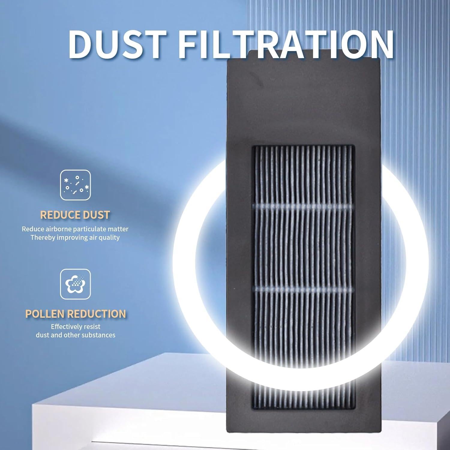 Repuestos Aerqvix para ECOVACS DEEBOT X2 Omni - 4 Paños, 4 Filtros, 2 Cepillos