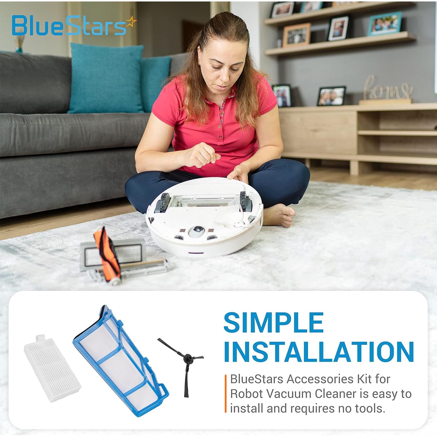 Kit de Repuestos BlueStars para Aspiradora Robot ILIFE V3 V3s V5 V5s pro