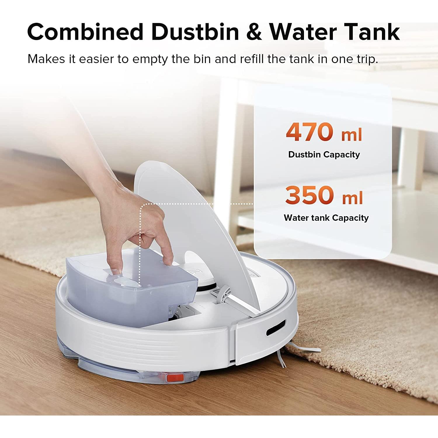 Aspiradora Robot Roborock Q7 Max 4200 Pa con Limpieza Húmeda