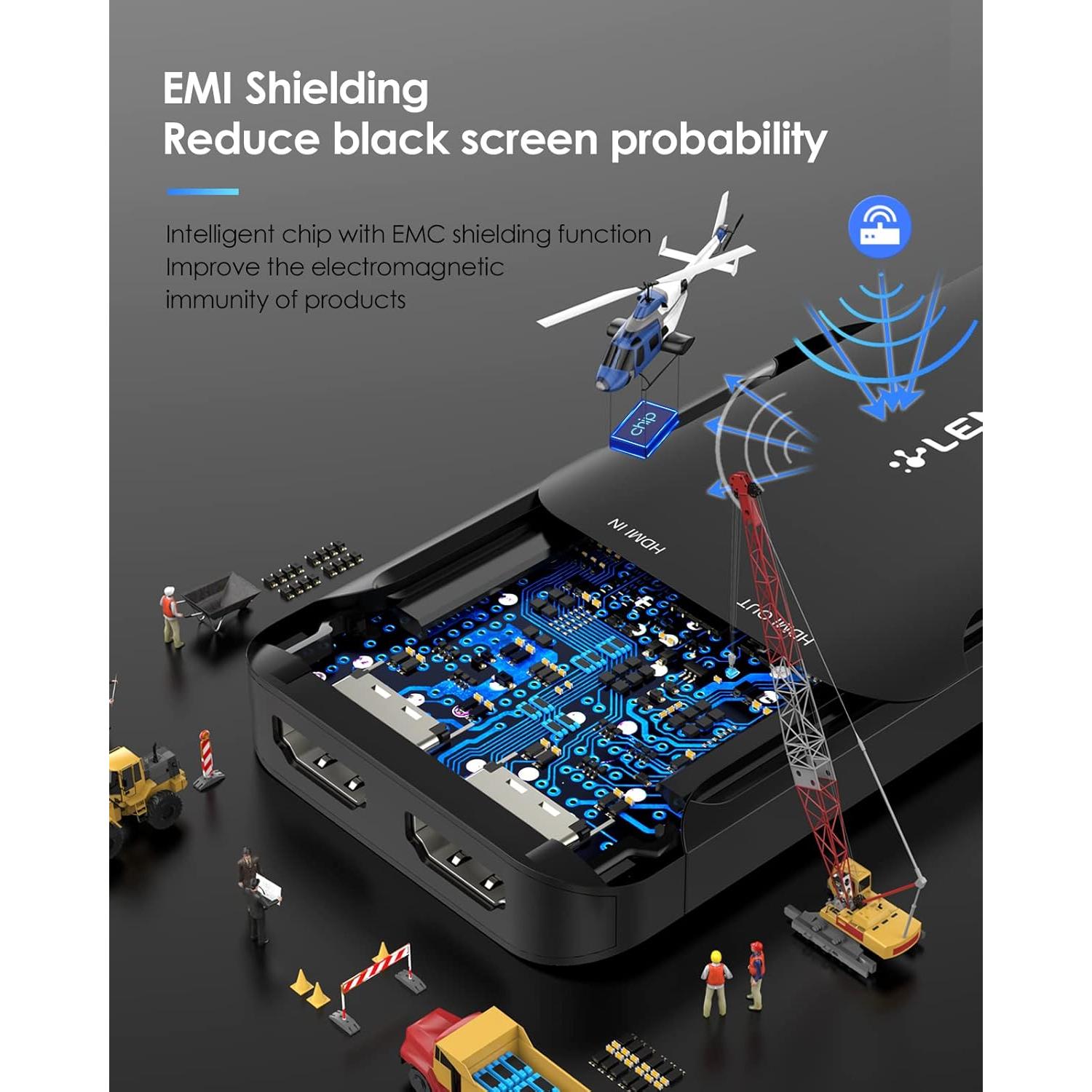 Tarjeta Captura Video LENTION V90 1080p HDMI USB 3.0