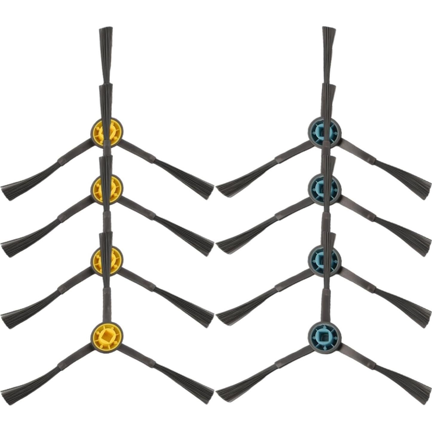 Paquete de 8 Cepillos Laterales para Aspiradoras Eureka y Obode