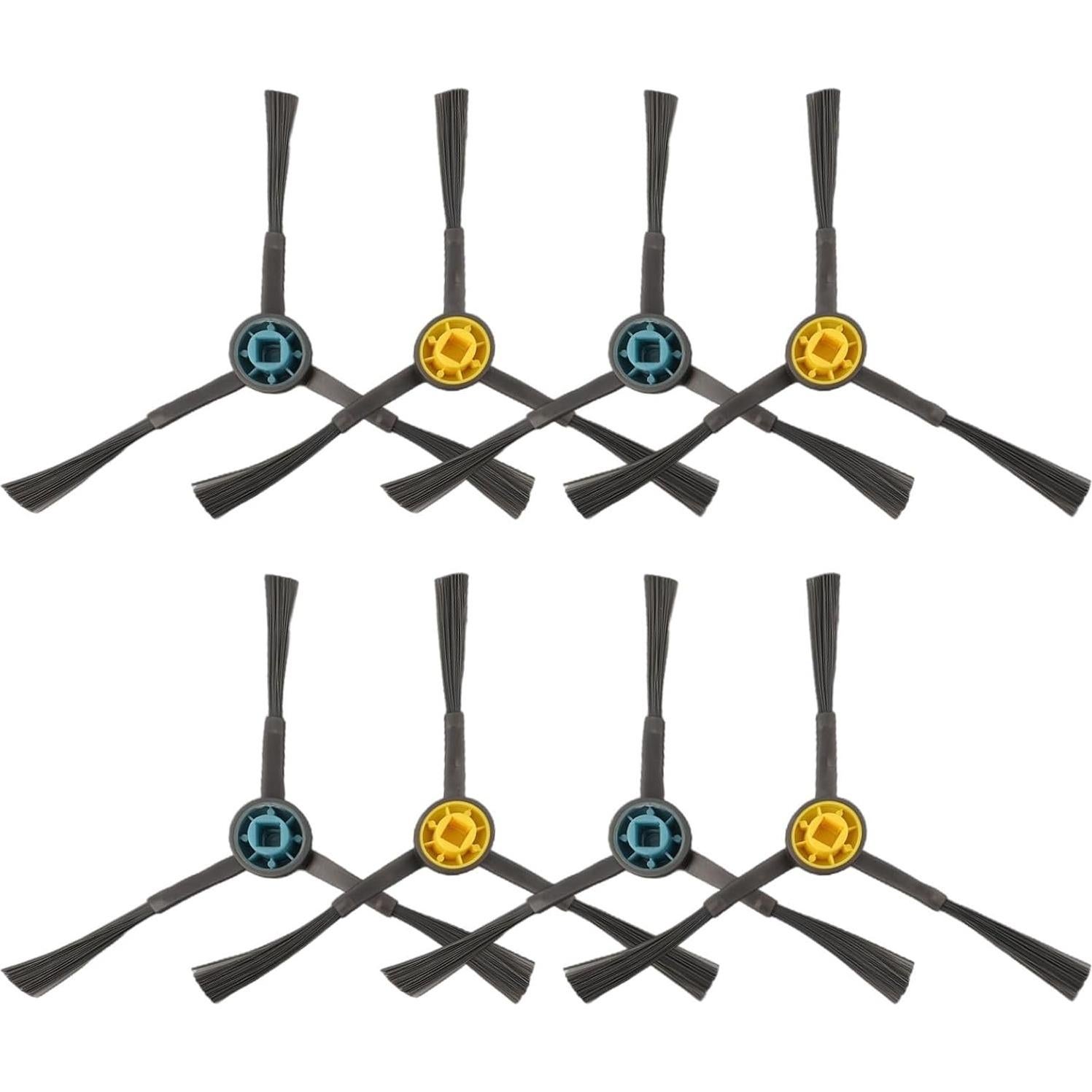 Paquete de 8 Cepillos Laterales para Aspiradoras Eureka y Obode