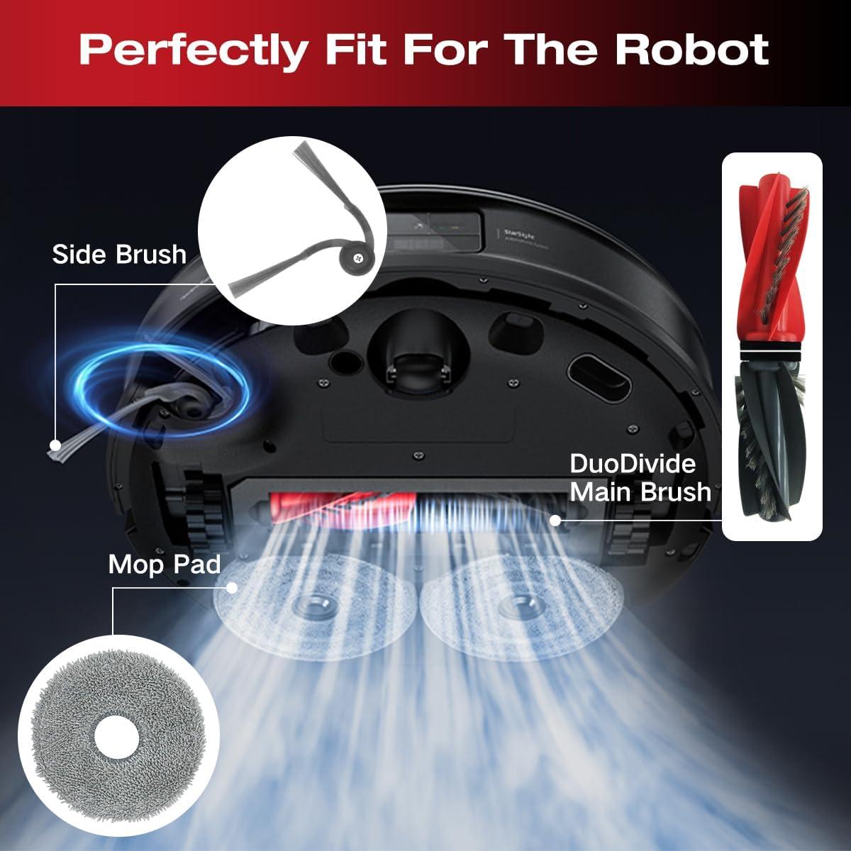 Kit de Reemplazo 16 Piezas Home Times para Roborock Saros 10R