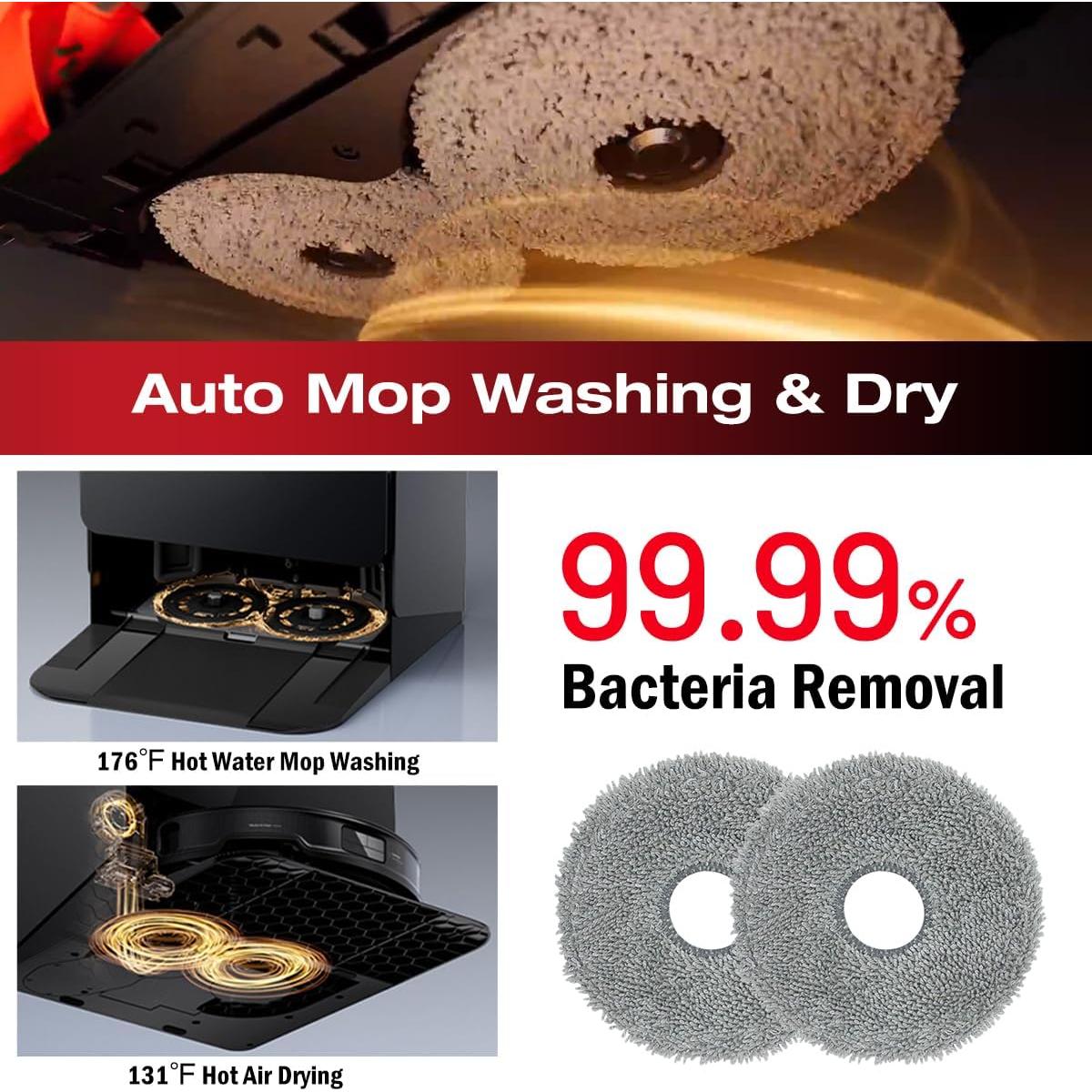 Kit de Reemplazo 16 Piezas Home Times para Roborock Saros 10R