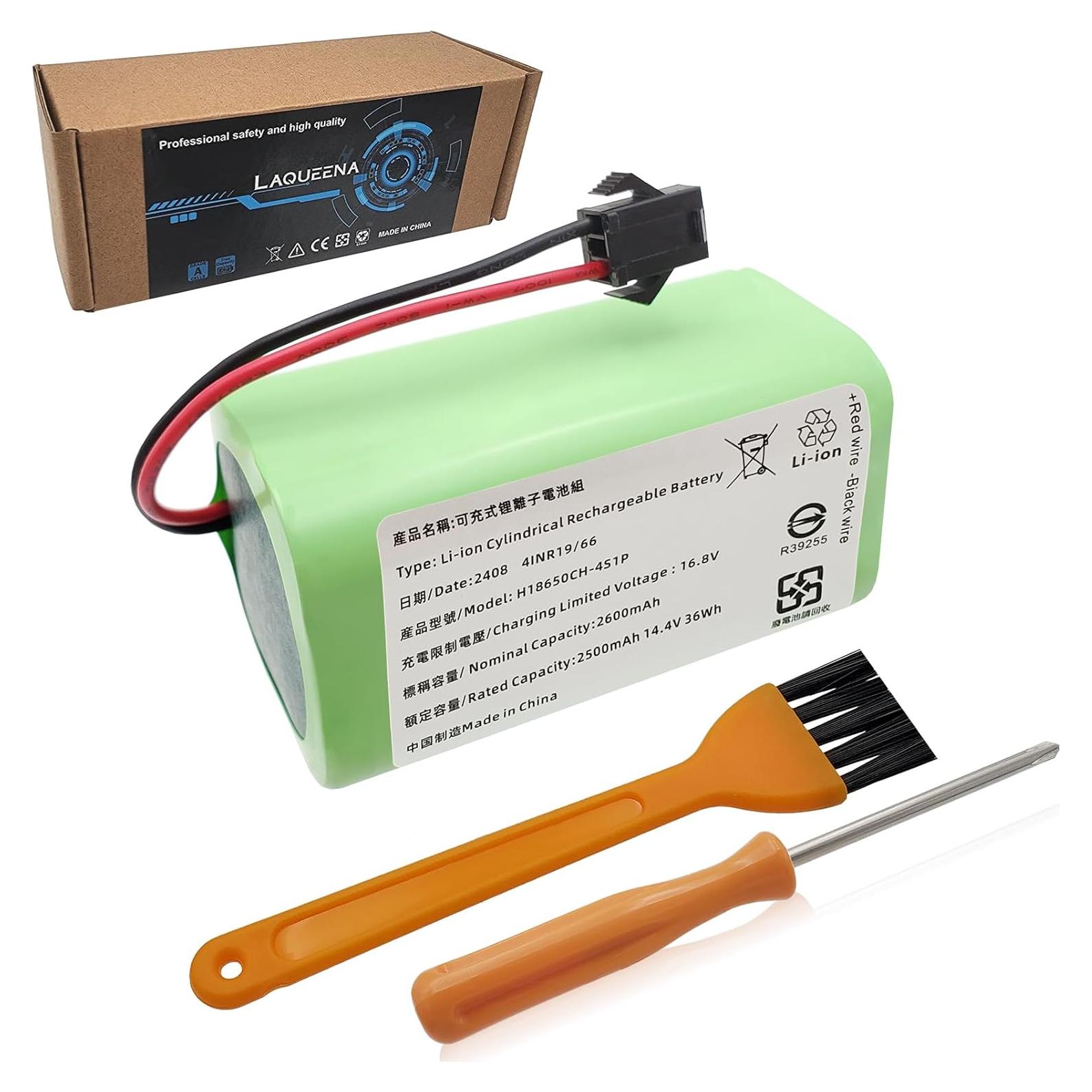 Batería Li-ion 14.4V 36Wh Laqueena para Aspiradora Lefant M213