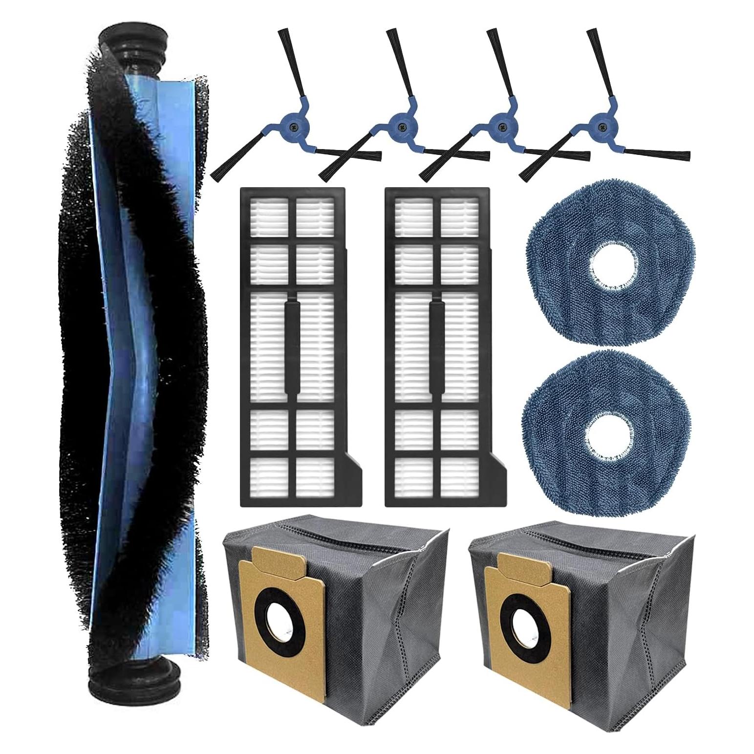 Kit de Repuestos Eufy X10 Pro Omni - 11 Piezas, Filtros y Mopas