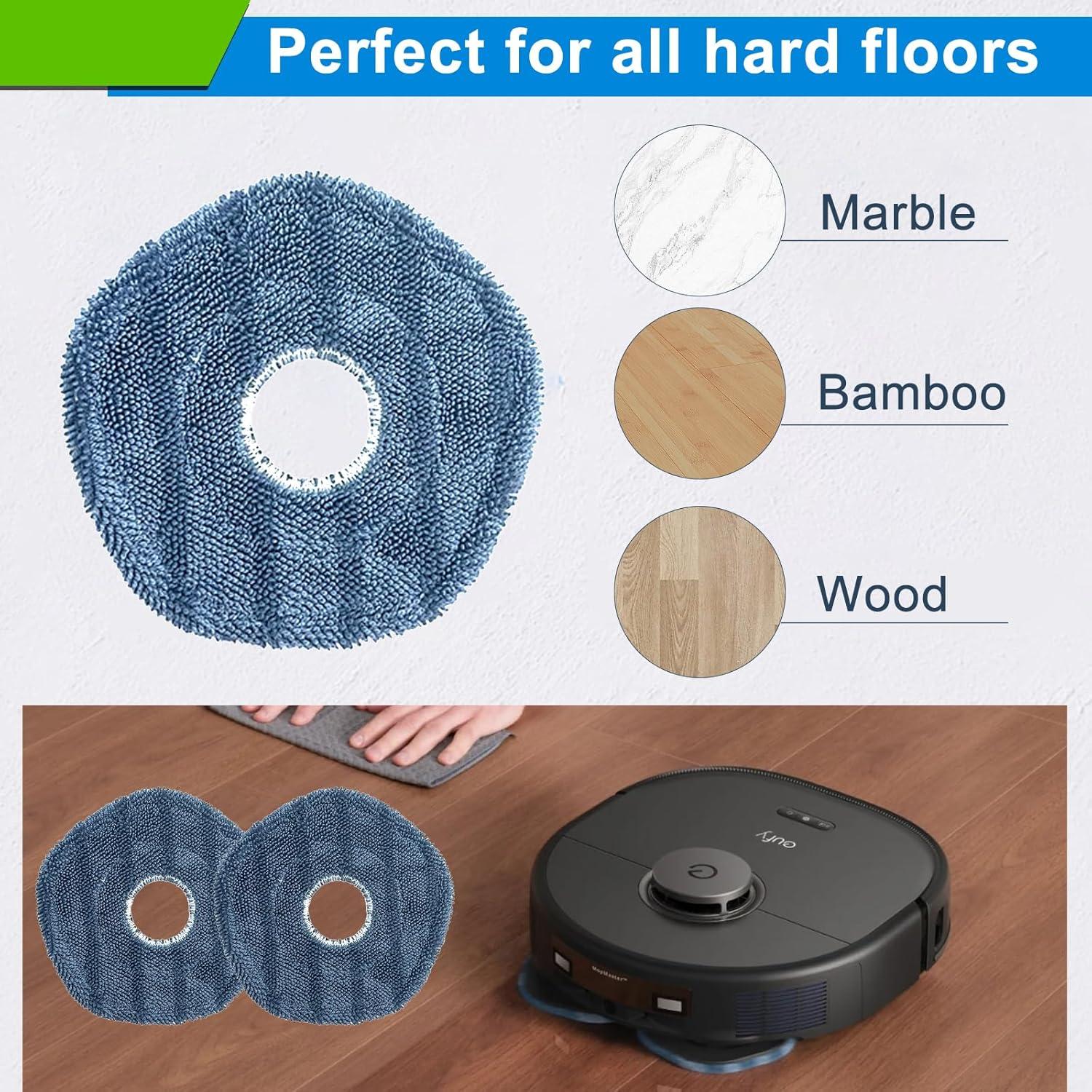 Kit de Repuestos Eufy X10 Pro Omni - 11 Piezas, Filtros y Mopas