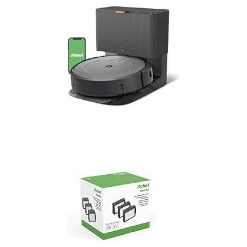 Aspiradora Robot iRobot Roomba i3+ EVO con Vaciado Automático y Filtros