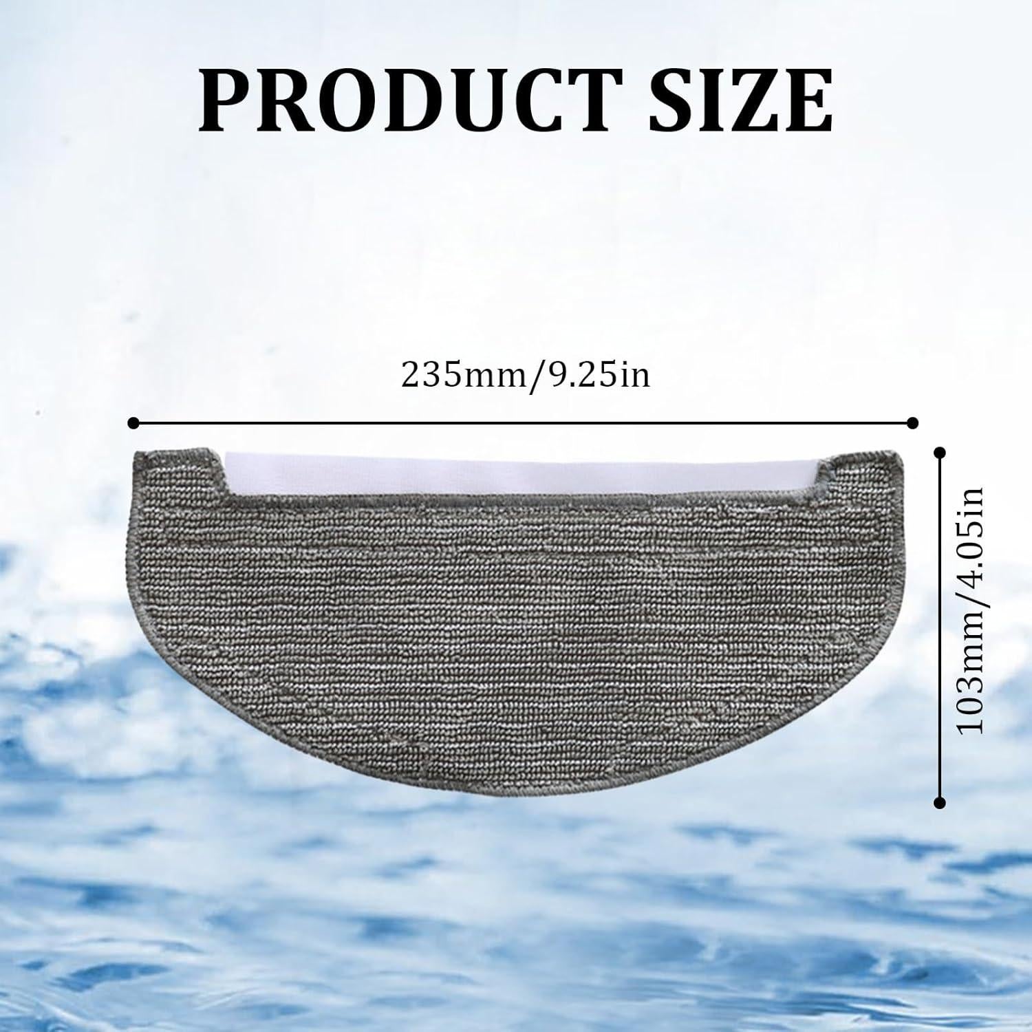 10 Paños de Mopa de Microfibra KingBra para G40 y G40 Hybrid+