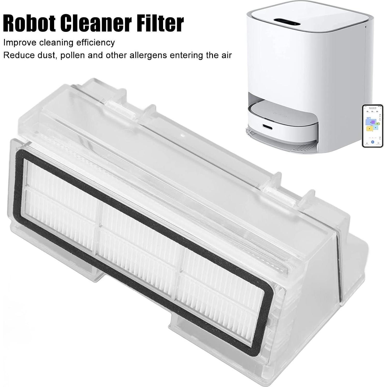 Cubo de Polvo HEEPDD para Aspiradora Robot Dreame W10/W10 Pro