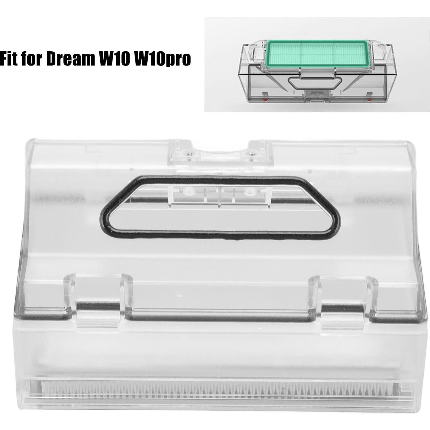 Cubo de Polvo HEEPDD para Aspiradora Robot Dreame W10/W10 Pro