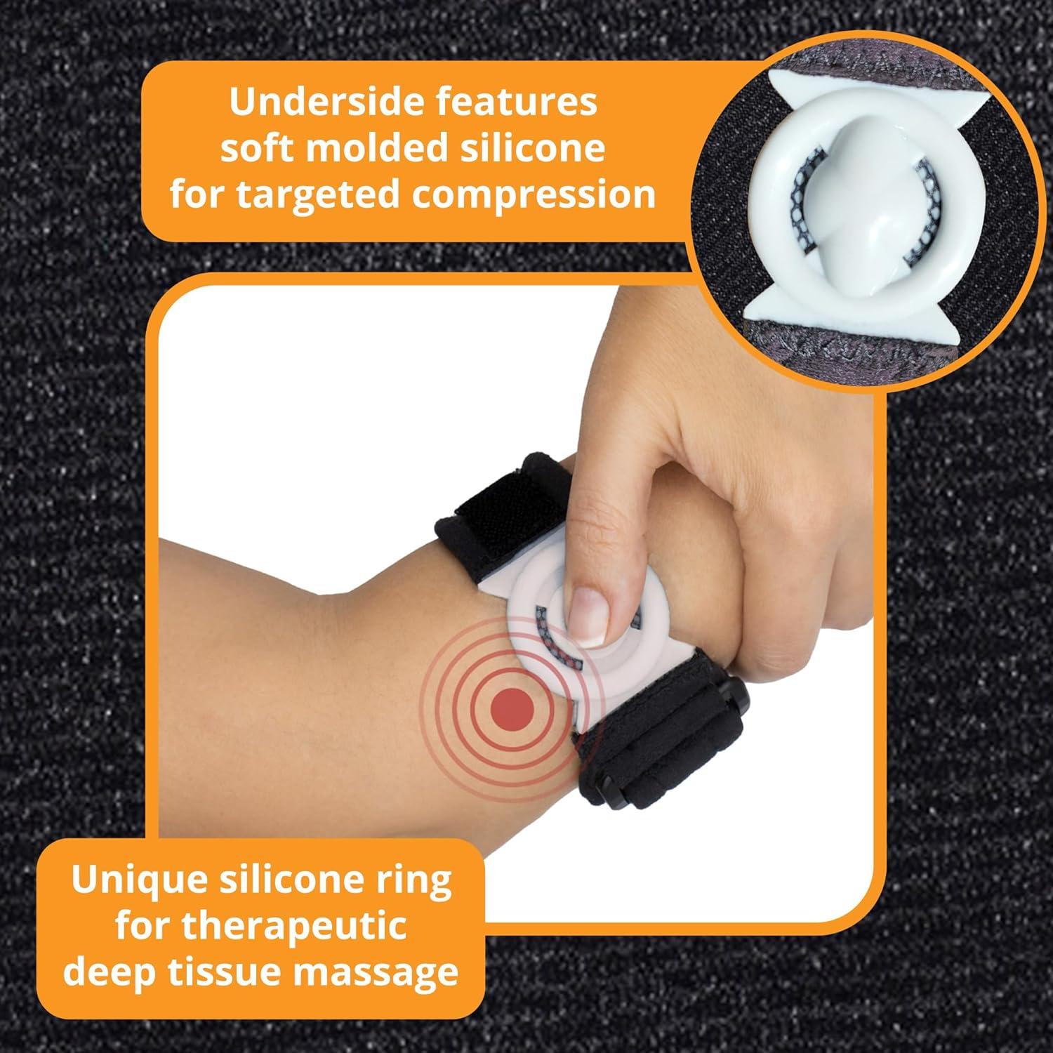 Faja de Codo Bullseye L/XL - Compresión para Alivio de Dolor