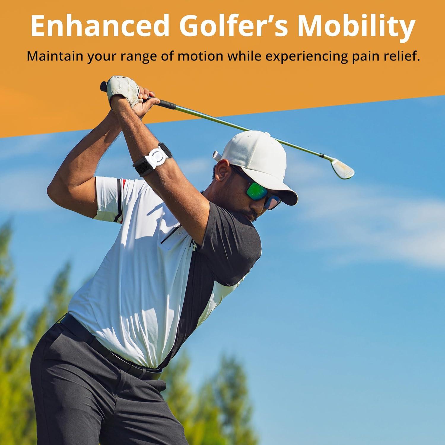 Faja de Codo Bullseye L/XL - Compresión para Alivio de Dolor