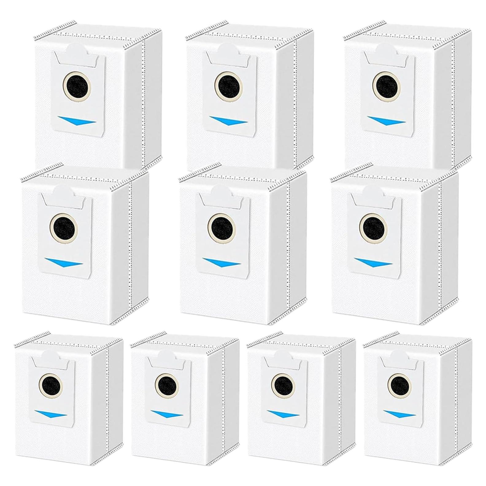 Bolsas de Polvo de Reemplazo FZCSZJFR para ECOVACS DEEBOT T30S COMBO - 10 Unidades
