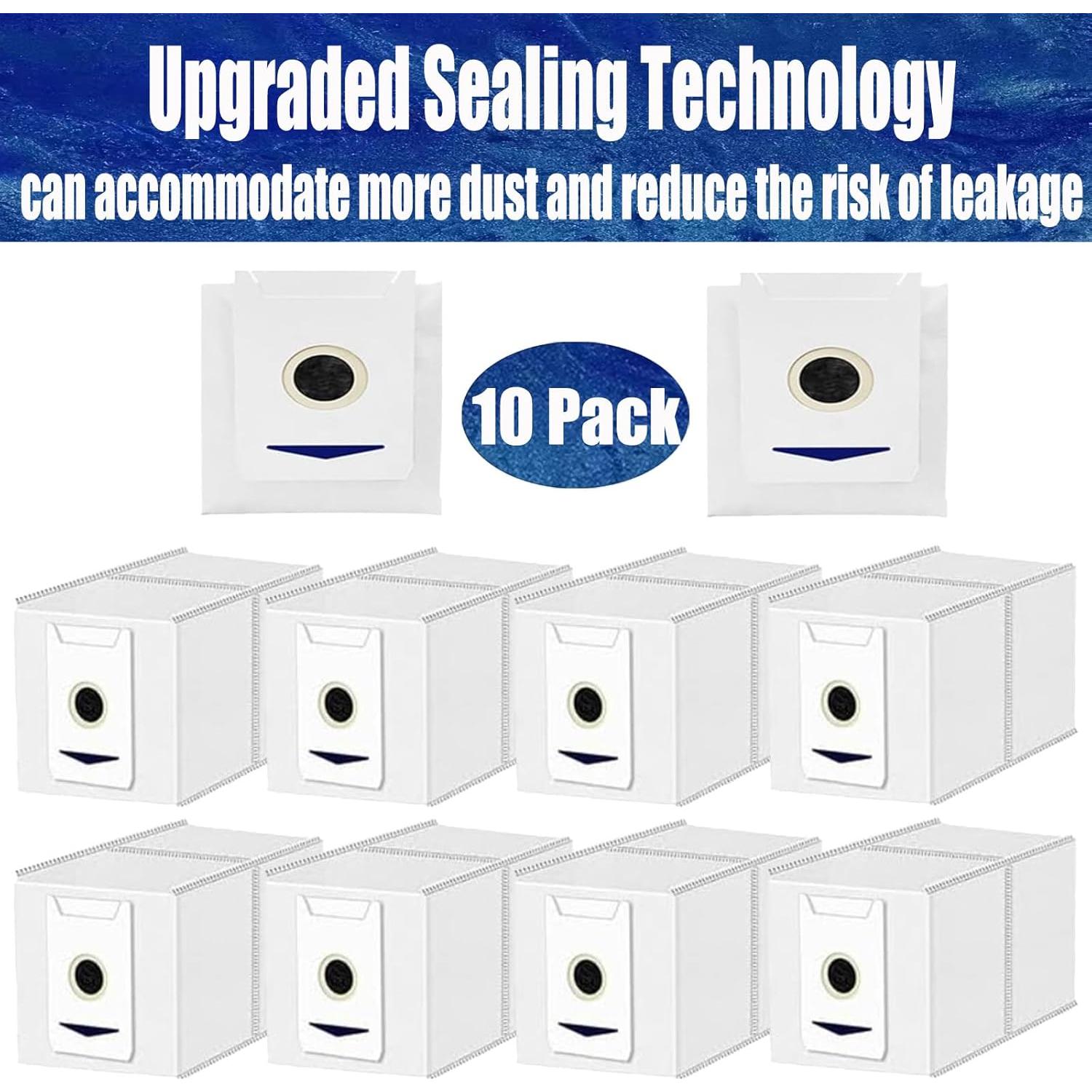 Bolsas de Polvo de Reemplazo FZCSZJFR para ECOVACS DEEBOT T30S COMBO - 10 Unidades