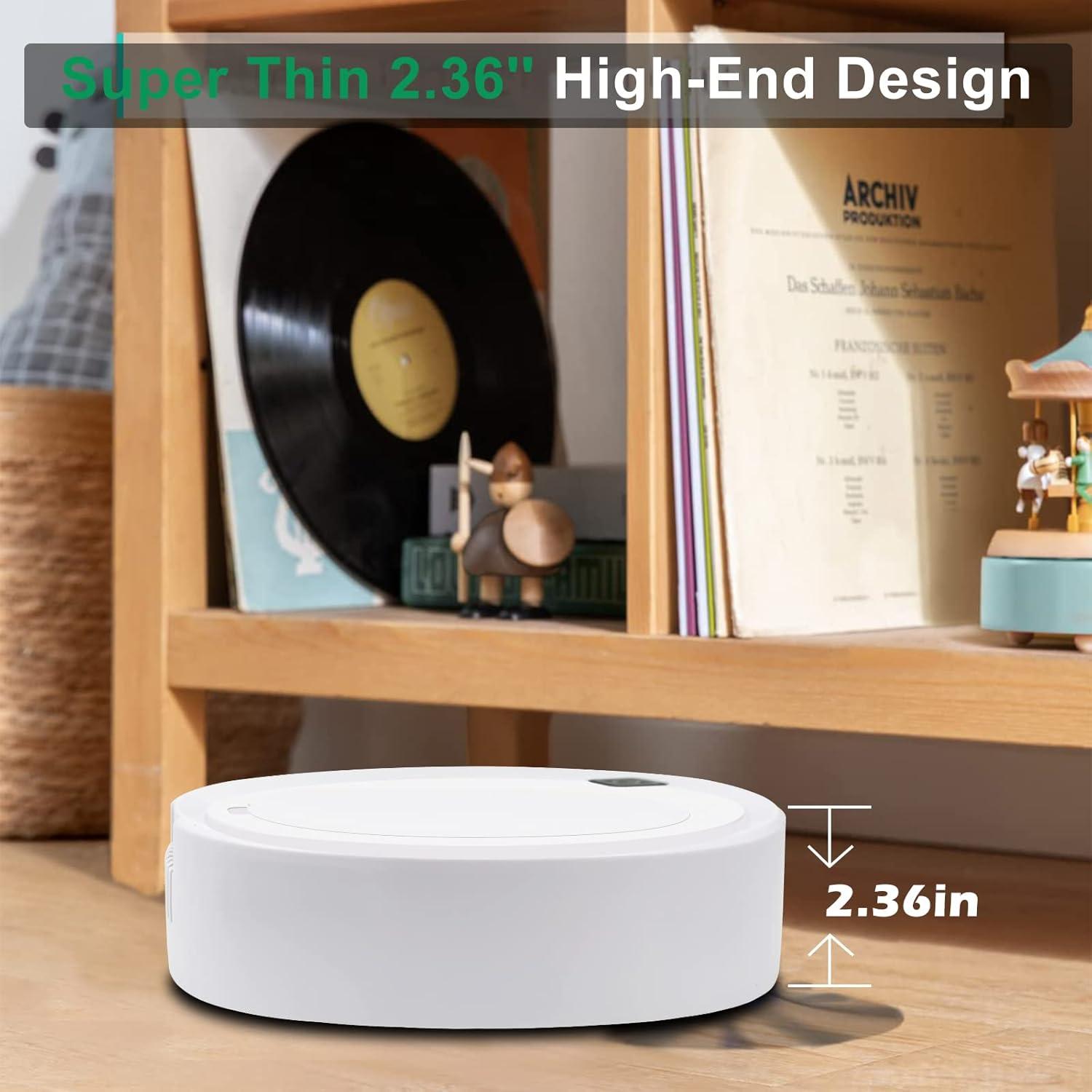 Aspiradora Robot GoEcobox 2 en 1 Blanca 1500Pa 90min