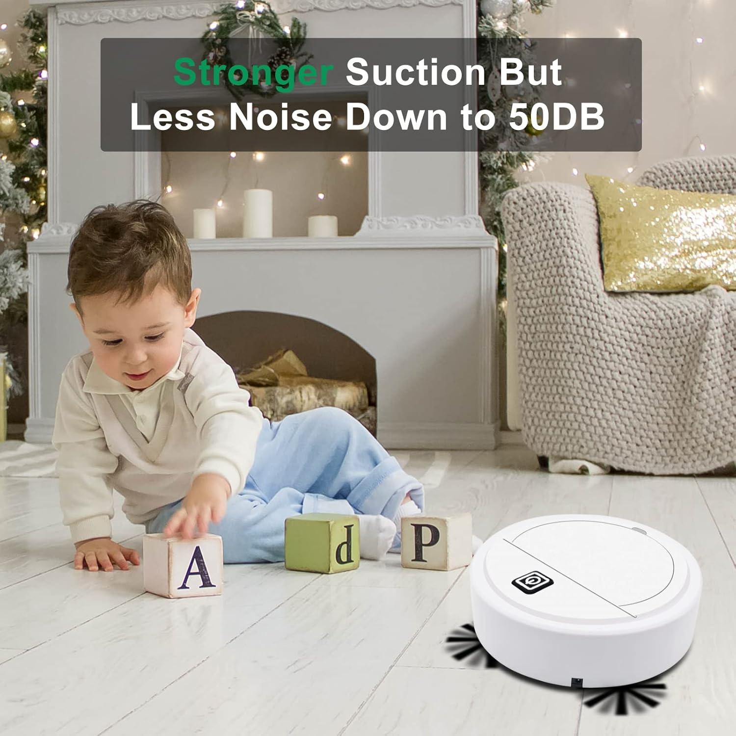 Aspiradora Robot GoEcobox 2 en 1 Blanca 1500Pa 90min