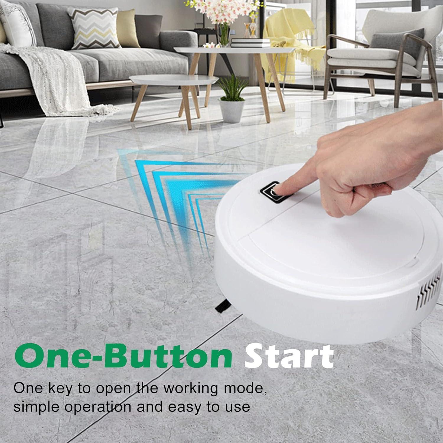 Aspiradora Robot GoEcobox 2 en 1 Blanca 1500Pa 90min