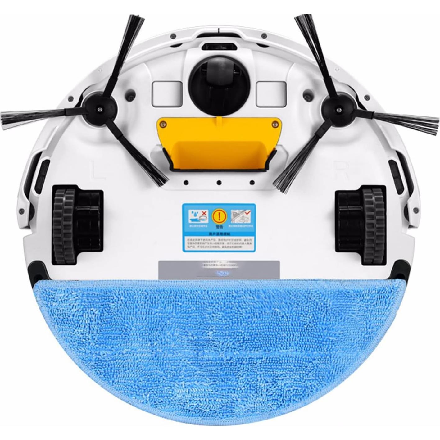 Replacement Parts for ILIFE V3 V3s V5 V5s Pro V50 V55 Robotic Vacuum Cleaner Accessories Kit, 6Pairs Side Brushes & 4 Filters