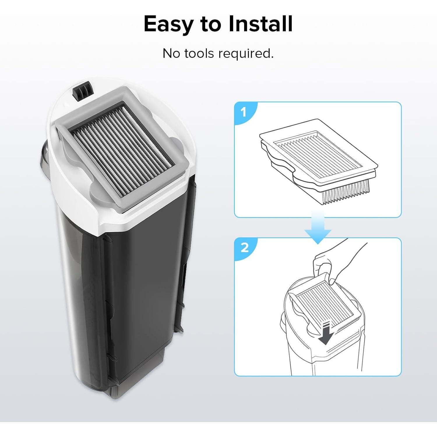 Filtro Lavable Roborock para Aspiradora Dyad Pro y Combo