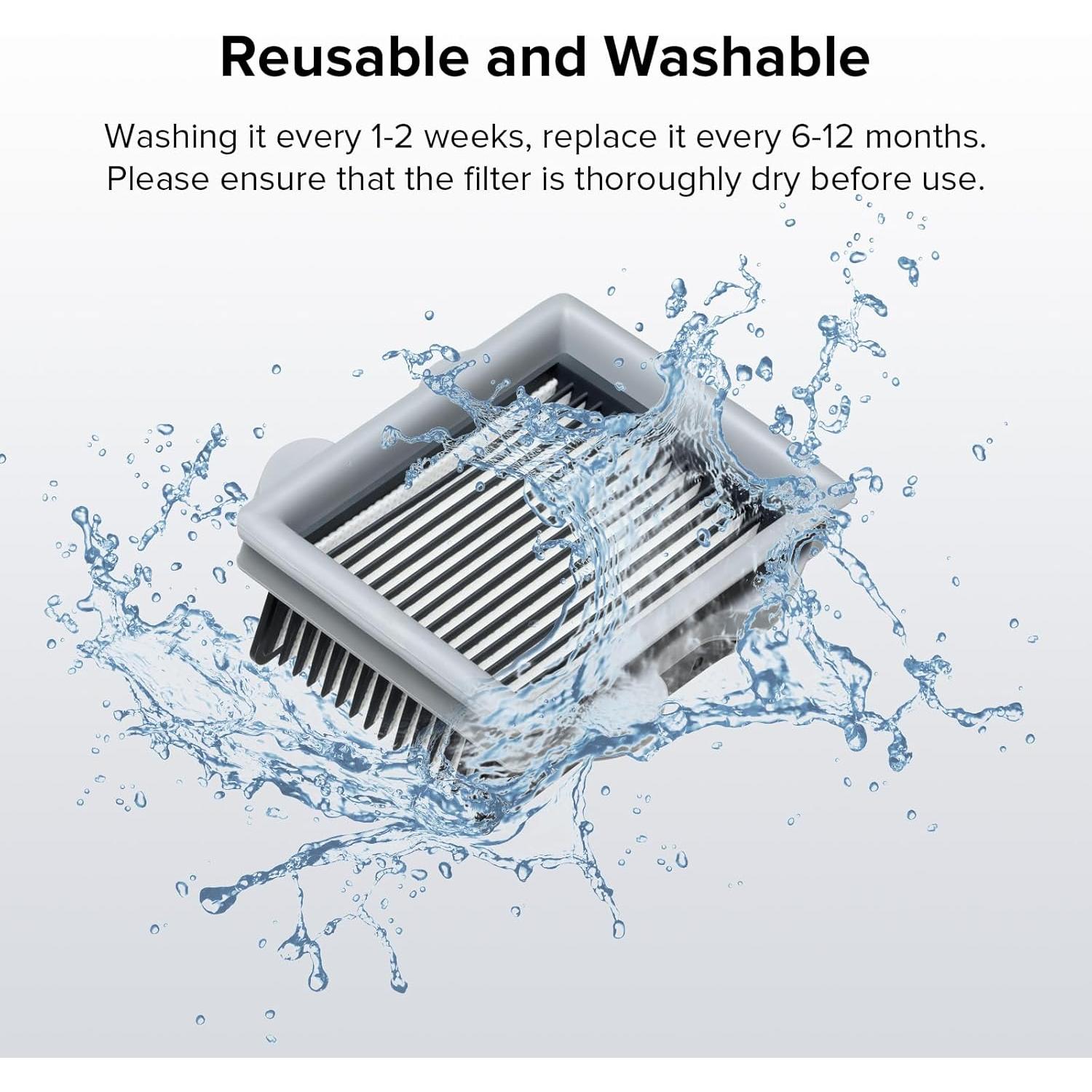 Filtro Lavable Roborock para Aspiradora Dyad Pro y Combo