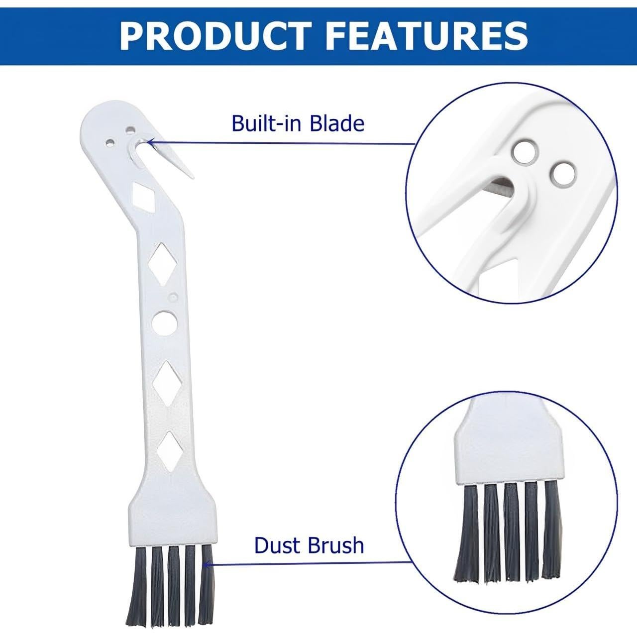 2 Cepillos de Limpieza Universal para Aspiradora YurMemo