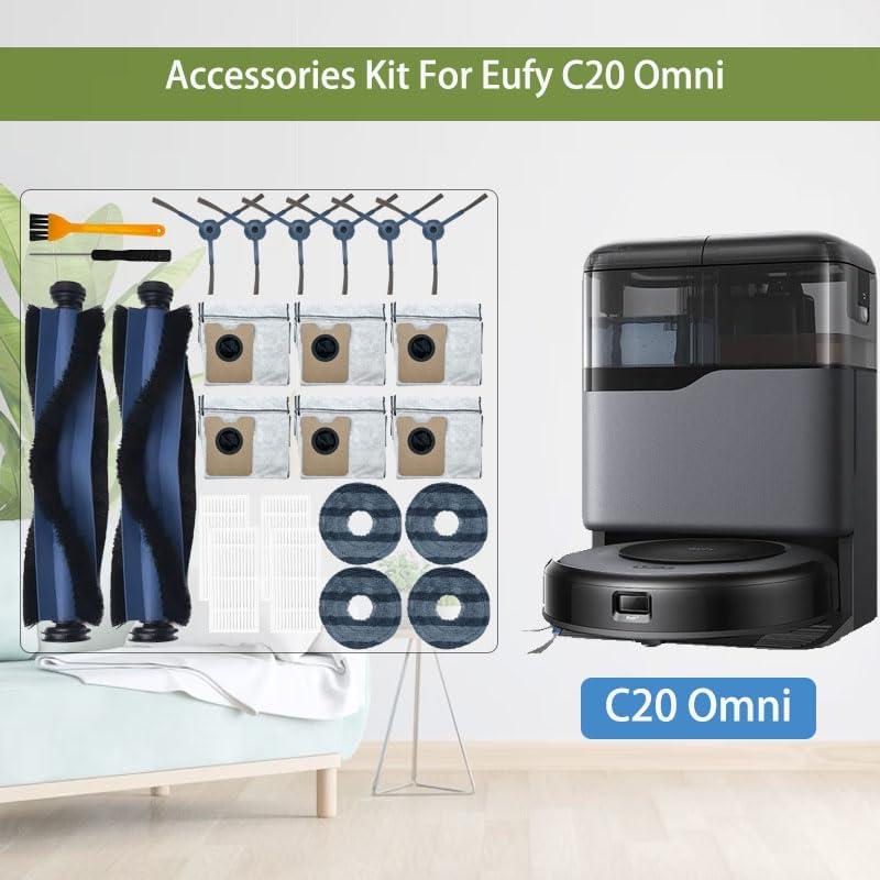 Kit de Repuestos 24 Piezas Rinakou para Eufy C20 Omni