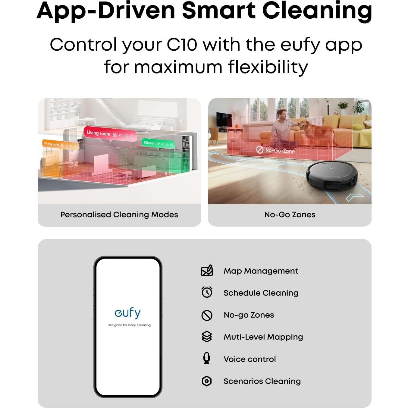 eufy C10+Rolling Brush