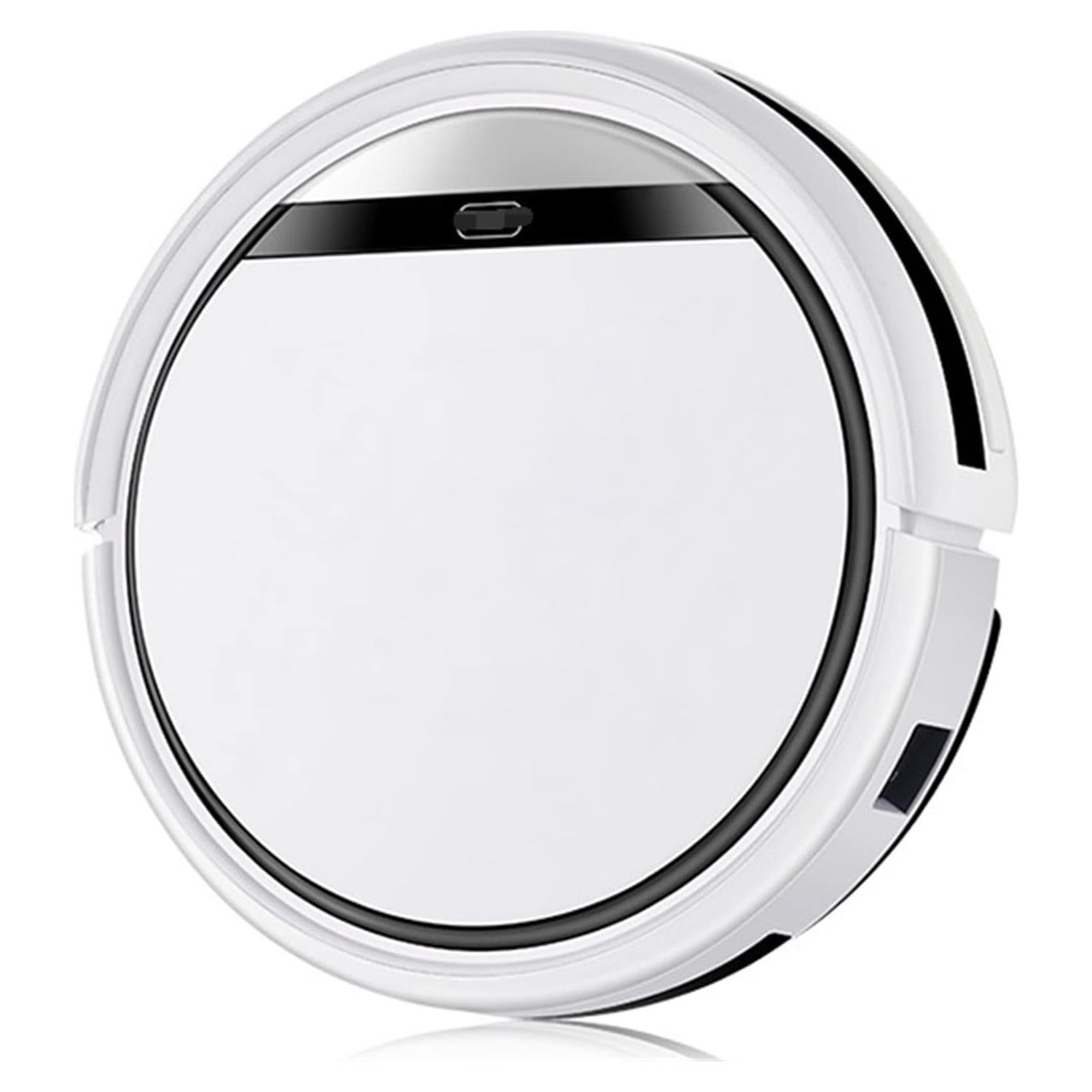 KANGYEBAIHUODIAN Robot Vacuum Cleaner Household Sweeping Machine,Automatic Recharge,Cleaning Appliances,Electric Sweeper (Color : White, Plug Type : EU)