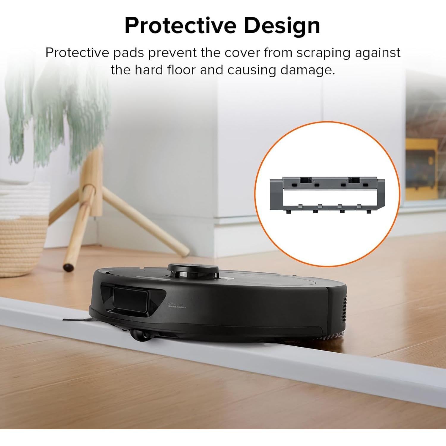 Aspiradora Robot Roborock QV 35S con Cubierta de Cepillo de Goma